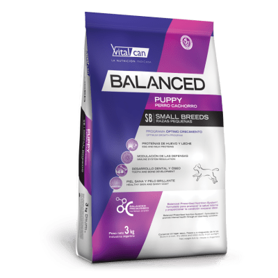 BALANCED PERRO CACHORRO RAZA PEQUEÑA 3KG