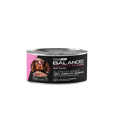 BALANCED PERRO LATA CACHORRO CARNE 85GR1
