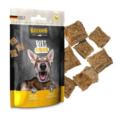 BELCANDO SNACKS BITS CHICKEN 90GR1