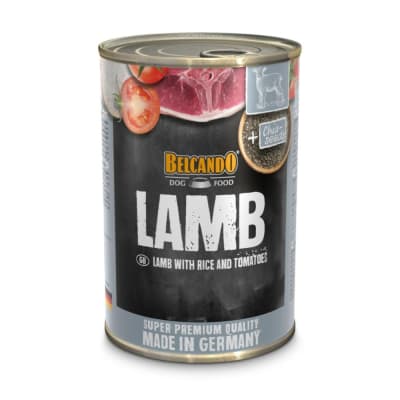 BELCANDO CORDERO CON ARRÓZ Y TOMATE 0.4KG