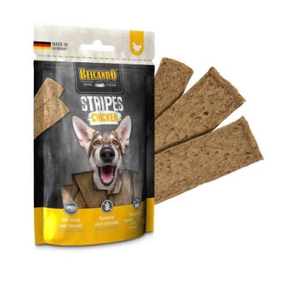 BELCANDO SNACKS STRIPES CHICKEN 70GR1