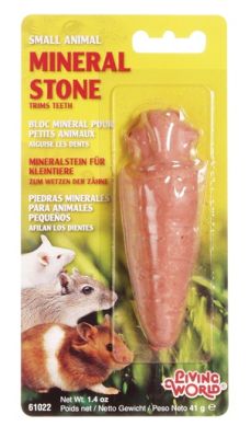 BLOQUE MINERAL EN FORMA DE ZANAHORIA 30GR
