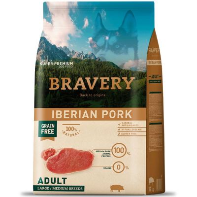 BRAVERY IBERIAN PORK ADULT L/M