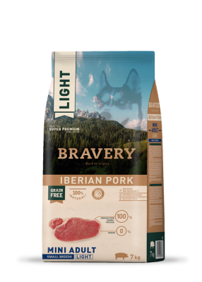 BRAVERY LIGHT IBERIAN PORK ADULT SMALL BREED