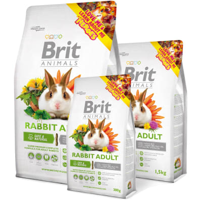 ALIMENTOS PARA CONEJOS BRIT ANIMALS RABBIT ADULT