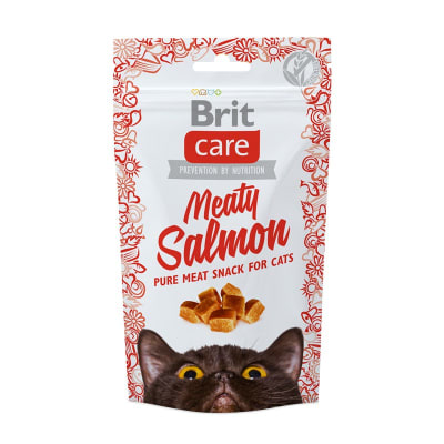 BRIT CARE CAT SNACK MEATY SALMON