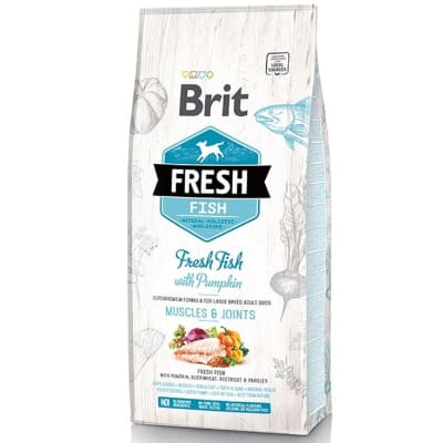 BRIT FRESH FISH WITH PUMPKIN ADULT LARGE