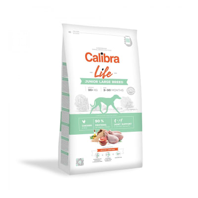 CALIBRA DOG LIFE GLUTEN FREE JUNIOR LARGE BREED CHICKEN