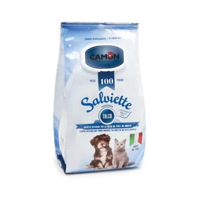 TOALLITAS HUMEDAS TALCO - 100 UN