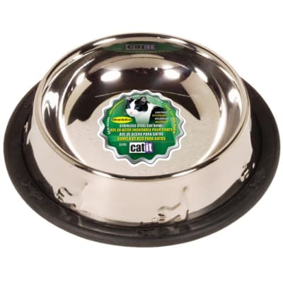 CA PLATO ACERO INOX ANTIDESLIZABLE 250 ML