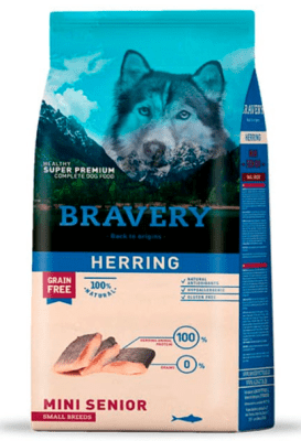 BRAVERY HERRING SENIOR SMALL BREEDS 2kG