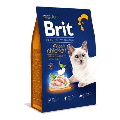 BRIT PREMIUM BY NATURE CAT INDOOR 8KG