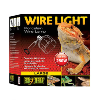 EXO TERRA LAMPARA PORCELANA REJILLAS LAR1