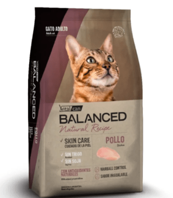 BALANCED NATURAL RECIPE POLLO GATO ADULTO 3KG