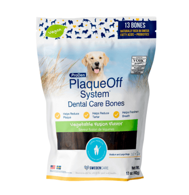 PRODEN® PLAQUEOFF® HUESOS SABOR VEGGIE