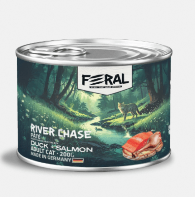 FERAL ALIMENTO HUMEDO GATO ADULTO PATO Y SALMON 200G