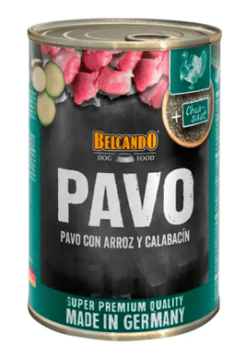 BELCANDO PAVO CON ARROZ Y CALABACÍN 0.4KG