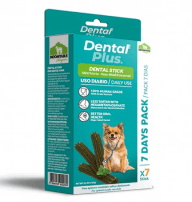 DENTAL PLUS STICKS 7 DIAS 9 CM SABOR MENTA1
