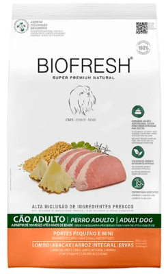 BIOFRESH PERROS - ADULTOS RAZAS PEQUEÑAS Y MINI CERDO/PIÑA 10,1KG1