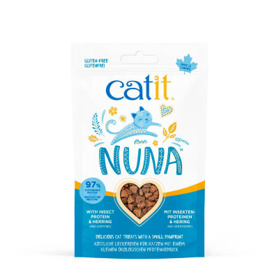 CATIT NUNA PROTEINA DE INSECTO Y ARENQUE 60GR