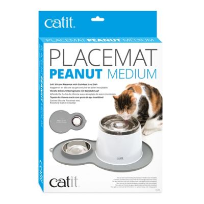 CATIT ALFOMBRA PROTECTORA C/PLATO GRIS