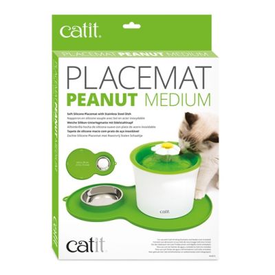 CATIT ALFOMBRA PROTECTORA C/PLATO VERDE