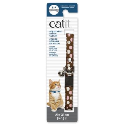 CATIT COLLAR AJUSTABLE CON LUNARES