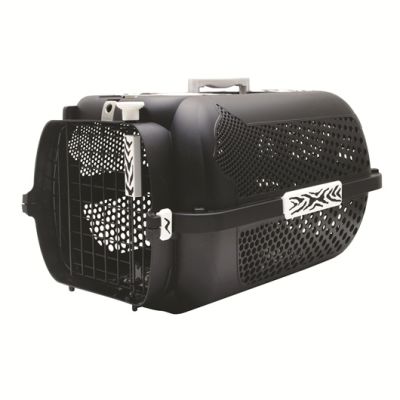 CATIT STYLE JAULA TRANSP TIGRE/NEGRA1