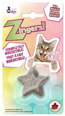 CAT LOVE ZINGERS - CATNIP ESTRELLA