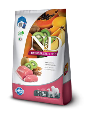 ND TROPICAL CANINE ADUL SUINO MED 2,5Kg