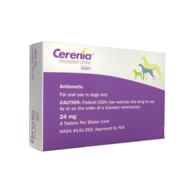 CERENIA X 4 COMP 24 MG