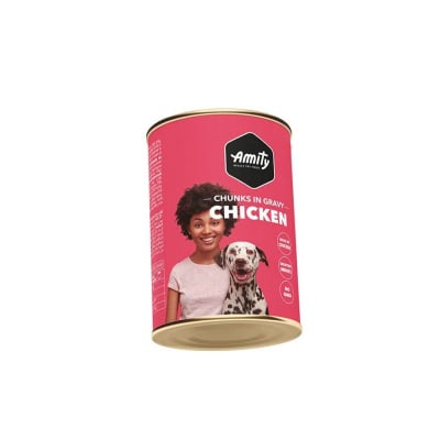 AMITY DOG CHUNKS CHICKEN 0,415 KG