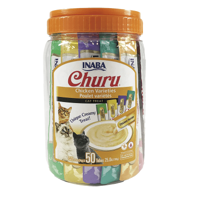 CHURU CAT VARIETY CHICKEN 14GR/50TUBES1