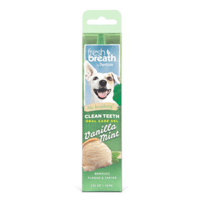 CLEAN TEETH GEL PERRO 60 ML VAINILLA MEN1