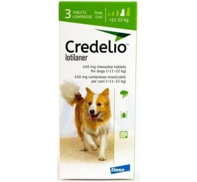 CREDELIO 11 A 22KG 3 COMPRIMIDOS