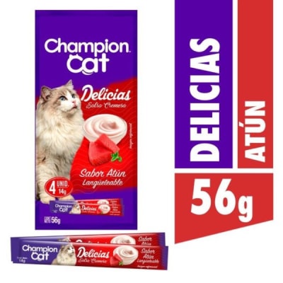 CHAMPION CAT DELICIAS ATUN 56GR
