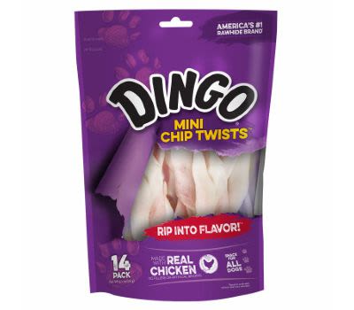 DINGO MINI CHIP TWISTS, 14PK1