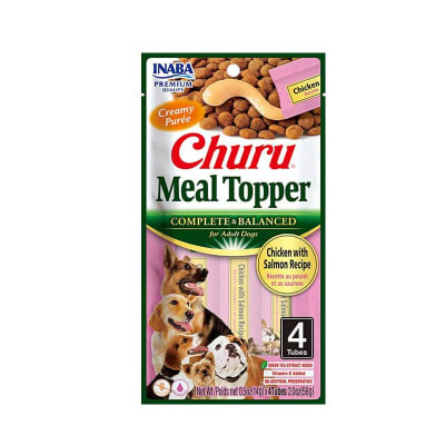 CHURU DOG MEAL TOPPER POLLO Y SALMÓN