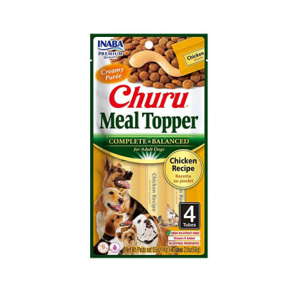 CHURU DOG MEAL TOPPER POLLO