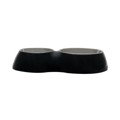 DOGIT STYLE PLATO DOBLE, NEGRO, 160-350M1