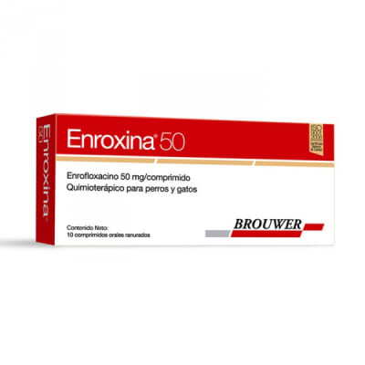 ENROXINA 50 MG X 10 COMP