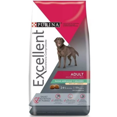 EXCELLENT ADULT MEDIUM/LARGE BREED 15KG