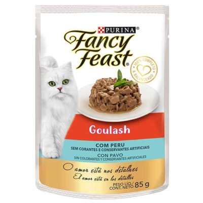 FANCY FEAST GOULASH PAVO 85GR