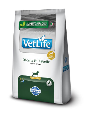 VET LIFE CANINE OBESITY DIABETIC MINI 2KG