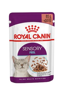 ROYAL CANIN POUCH GATO SENSORY FEEL 85GR