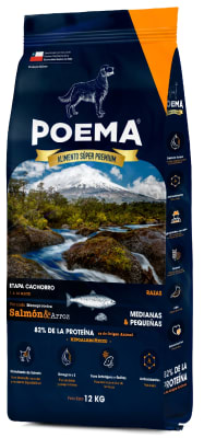 POEMA CACHORRO SALMÓN 12KG