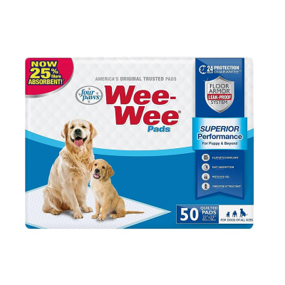FOUR PAWS WEE-WEE PADS SUPERIOR PERFORMANCE (56 x 58 cm.) 50 UN1