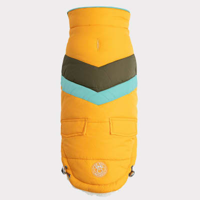 GFPET CHAQUETA ALPINE PUFFER AMARILLO1