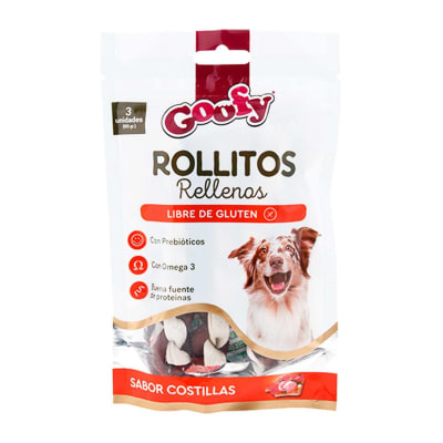 GOOFY ROLLITOS RELLENOS 3 UNID1