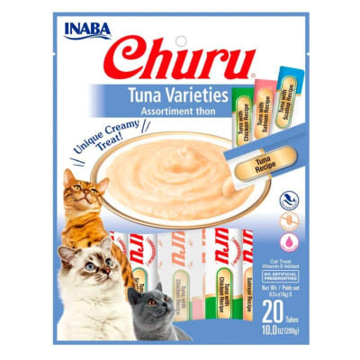 IB CHURU TUNA VARIETIES BAG 20 TUBES, 280 GR